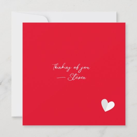 Valentine Niedlich Paper Hearts Script (Rückseite)