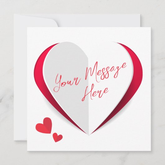 Valentine Niedlich Paper Hearts Script (Vorderseite)