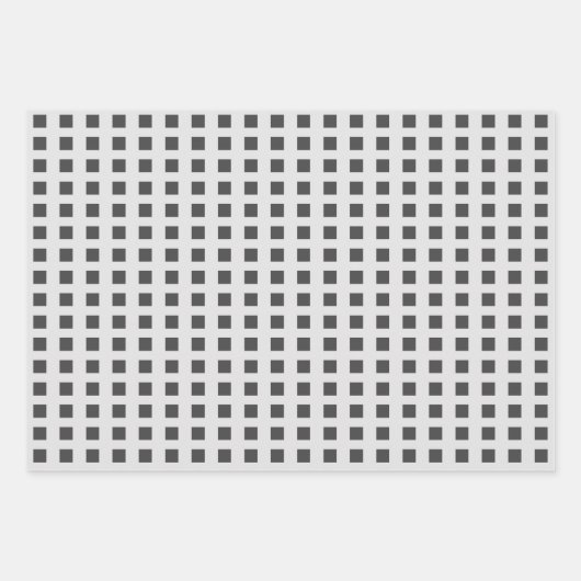 Valentine niedliche Hunde dotieren quadratisches M Geschenkpapier Set (Vorderseite 3)