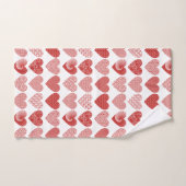 Valentine niedliche Liebe Badhandtuch Set (Handtuch)