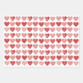 Valentine niedliche Liebe Geschenkpapier Set (Vorderseite 3)