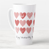 Valentine niedliche Liebe Milchtasse (Linke Ecke)