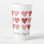 Valentine niedliche Liebe Milchtasse (Vorderseite)
