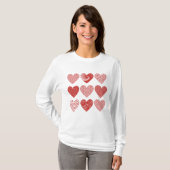 Valentine niedliche Liebe T-Shirt (Vorne ganz)