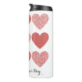 Valentine niedliche Liebe Thermosbecher (Nach rechts gedreht)