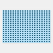 Valentine niedliche Vögel dotieren quadratisches M Geschenkpapier Set (Vorderseite 3)