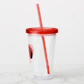 Valentine niedlicher Tiere Liebe Acryltrinkbecher (Links)