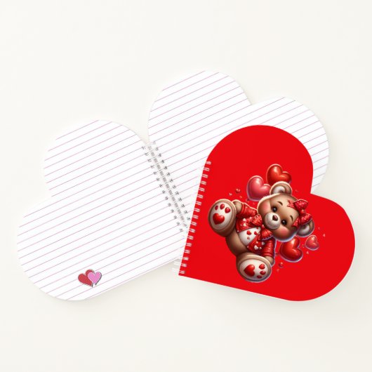 Valentine Notebook Notizblock (Innenseite)