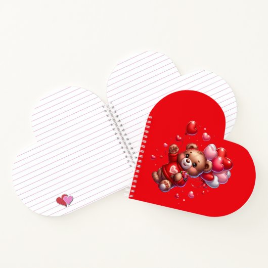 Valentine Notebook Notizblock (Innenseite)