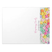 Valentine Notizblock (Vorderseite)