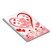 Valentine Notizblock (Rechte Seite)