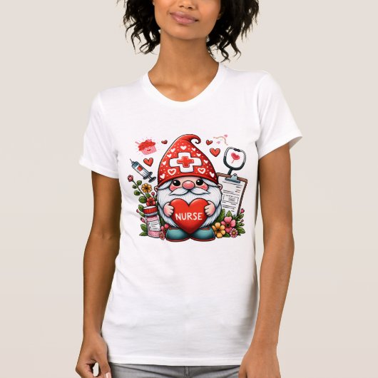 Valentine Nurse Appreciation T-Shirt (Vorderseite)