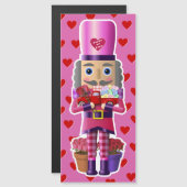 Valentine Nutcracker mit wenig Rotem LKW Magnetkarte (Vorne/Hinten)
