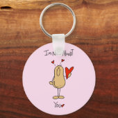 Valentine Nuts über Sie Schlüsselanhänger (Vorderseite)