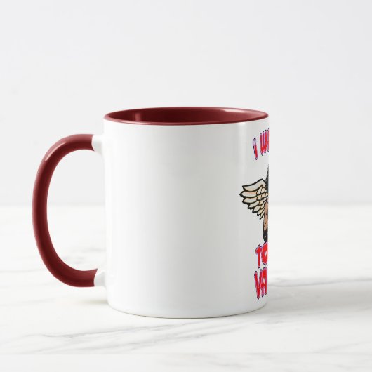 Valentine Obama Cupid Tasse (Links)