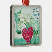 Valentine Ornament Aus Metall (Rechts)