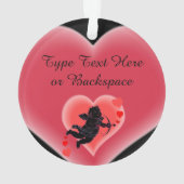 Valentine Ornament Custom Cupid (Rückseite)
