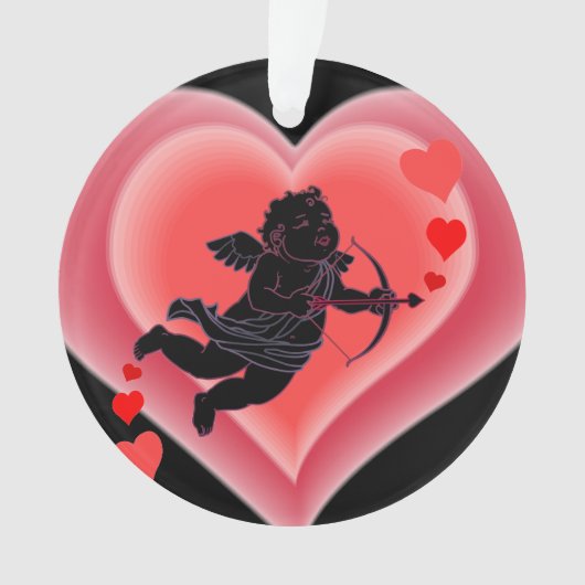 Valentine Ornament Custom Cupid (Vorderseite)