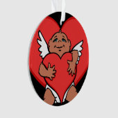 Valentine Ornament Custom Cupid (Vorderseite)