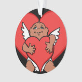 Valentine Ornament Custom Cupid (Vorderseite)