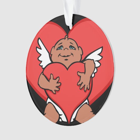 Valentine Ornament Custom Cupid (Vorderseite)