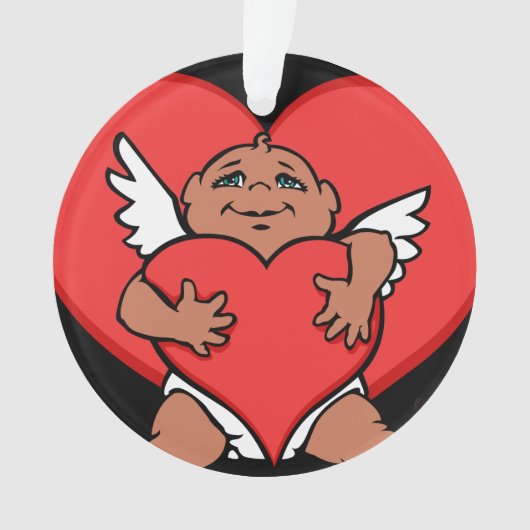 Valentine Ornament Custom Cupid (Vorderseite)