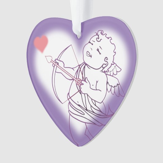 Valentine Ornament Custom Cupid (Vorderseite)