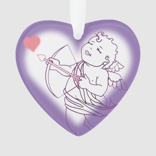 Valentine Ornament Custom Cupid (Vorderseite)