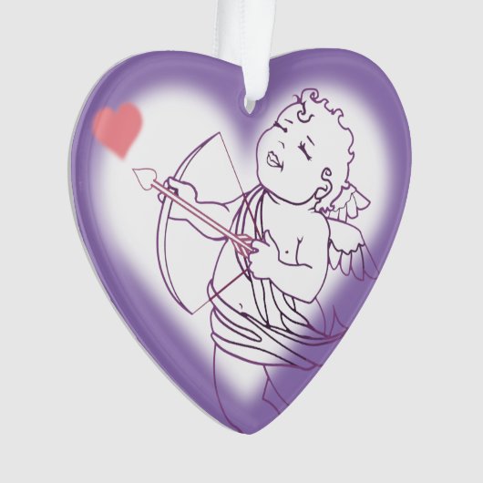 Valentine Ornament Custom Cupid (Vorderseite)