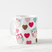 Valentine Owl Kaffeetasse (Vorderseite Links)