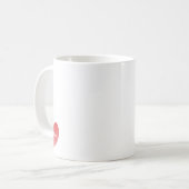 Valentine-Paar-Tasse Kaffeetasse (Vorderseite Links)