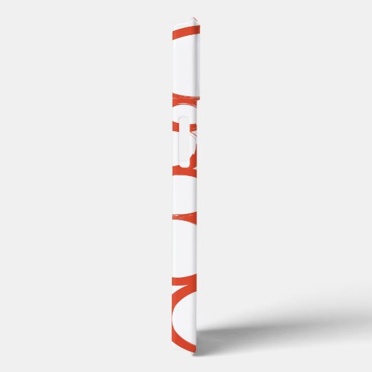 Valentine Painted XOXO Case-Mate iPhone Hülle (Rückseite / Rechts)