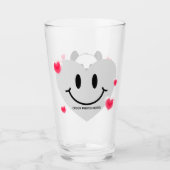 Valentine Panda in Liebe Glas (Vorderseite)
