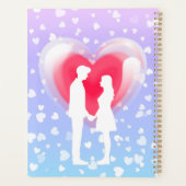 Valentine Panda in Liebe Planer (Rückseite)