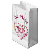 Valentine Paper Bag Kleine Geschenktüte (Vorderseite Schrägansicht)