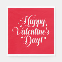 Valentine Paper Napkins
