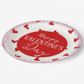 Valentine Pappteller (Schrägansicht)