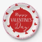 Valentine Pappteller (Vorderseite)