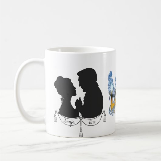 Valentine-Pärchen Kaffeetasse (Links)
