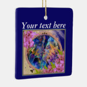 Valentine-Pärchen Keramikornament (Rechts)