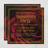 VALENTINE PARTY Christlich Scripting Celebration Einladung (Vorne/Hinten)