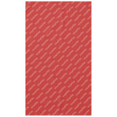 Valentine Party Niedlich Hearts Typografie Rot Tischdecke (Vorderseite)