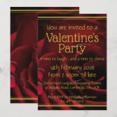 VALENTINE PARTY Scripting Christliche Feier Einladung (Vorne/Hinten)