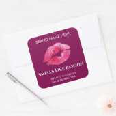 Valentine Passion & Love Custom Candle Sticker (Umschlag)