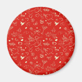 Valentine Pattern Magnet (Vorne)