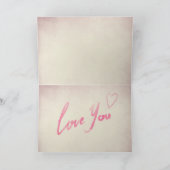 Valentine Peanuts Karte (Innenseite)