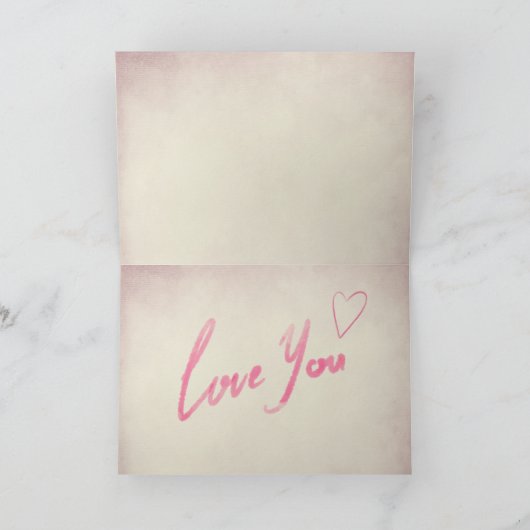 Valentine Peanuts Karte (Innenseite)