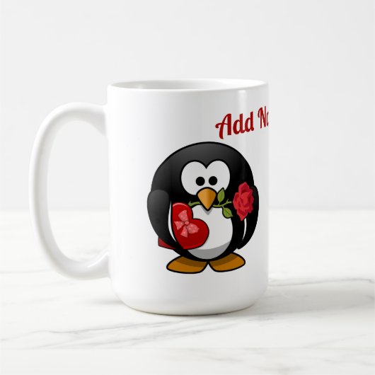 Valentine Penguin Kaffeetasse (Links)