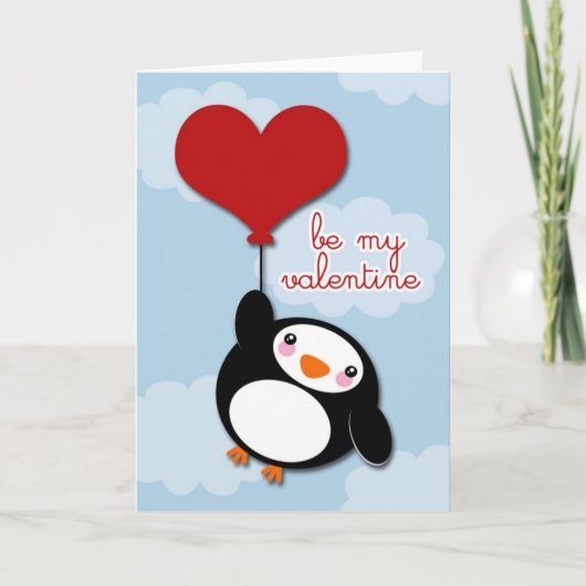 Valentine PENGUIN - Karte (Vorderseite)