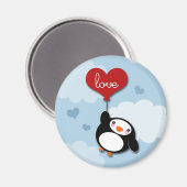 Valentine PENGUIN - Magnet (Vorderseite/Rückseite)